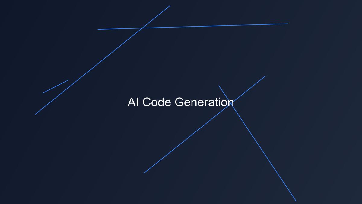 AI Code Generation Visualization
